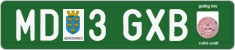 License plate of Austria, Export transit plates