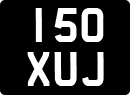 License plate of the United Kingdom, 1932 year system