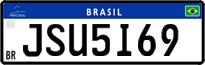 License plate of Brazil, Private owners (Mercosul)