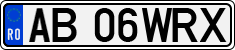 License plate of Romania, Regular plates
