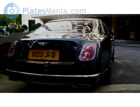 X123 JHB, Bentley Mulsanne