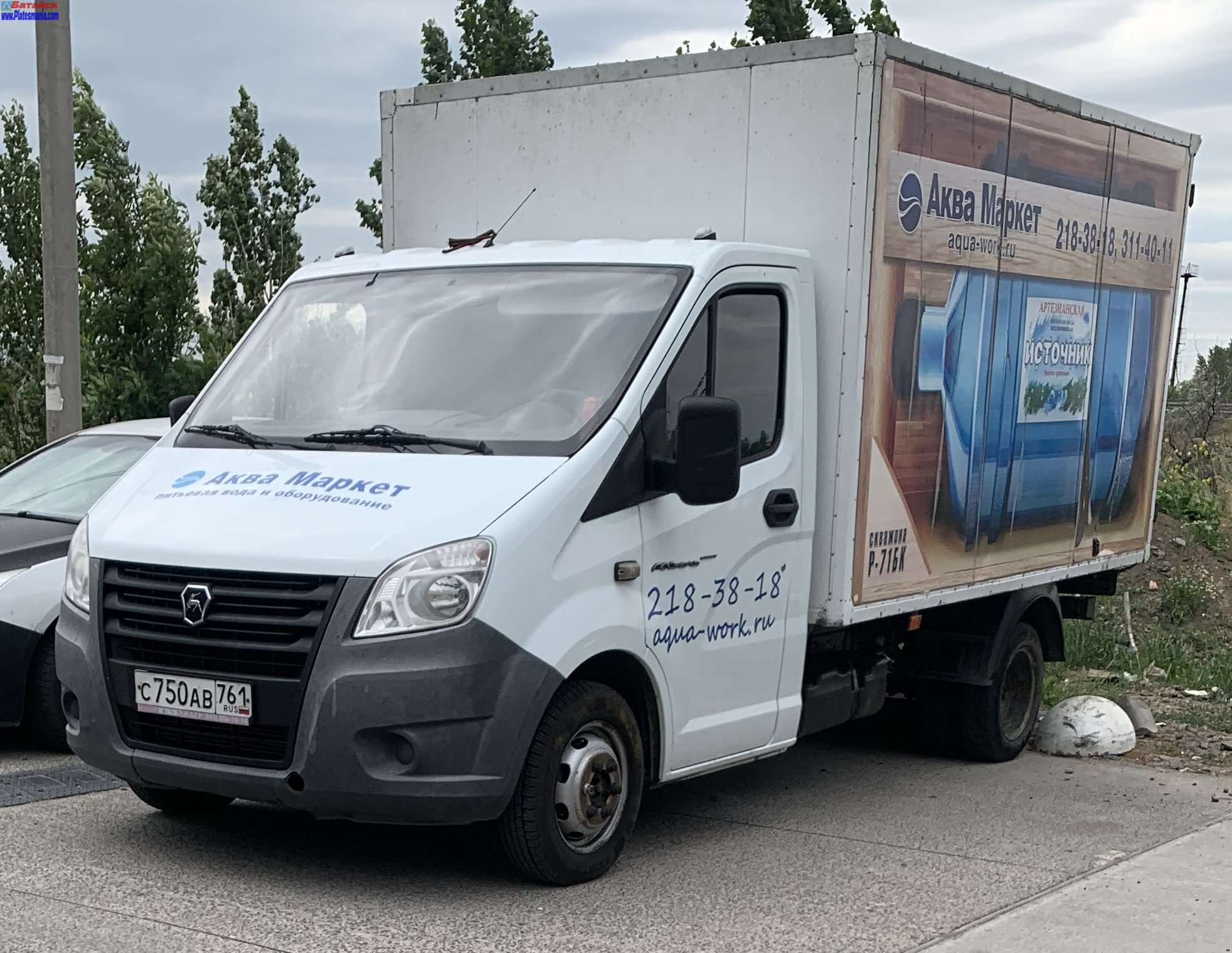 с 750 ав 761, GAZ ГАЗель Next Single Cab Truck (A21, A23, C41), 2013–