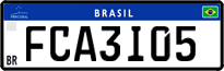 License plate of Brazil, Private owners (Mercosul)