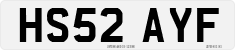 License plate of the United Kingdom, 2001 year system