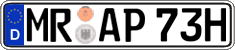 German license plate, Plates for oldtimers (type 