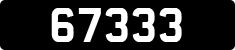 License plate of Guernsey, Regular plates