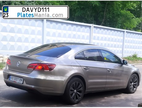 HX 0001 XM, Volkswagen CC
