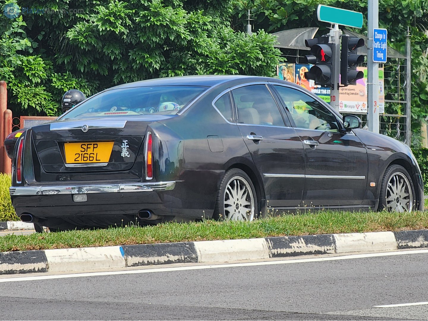 SFP 2166 L, Mitsuoka Galue 3rd gen (Y50), 2005–2014 (based on Nissan Fuga)