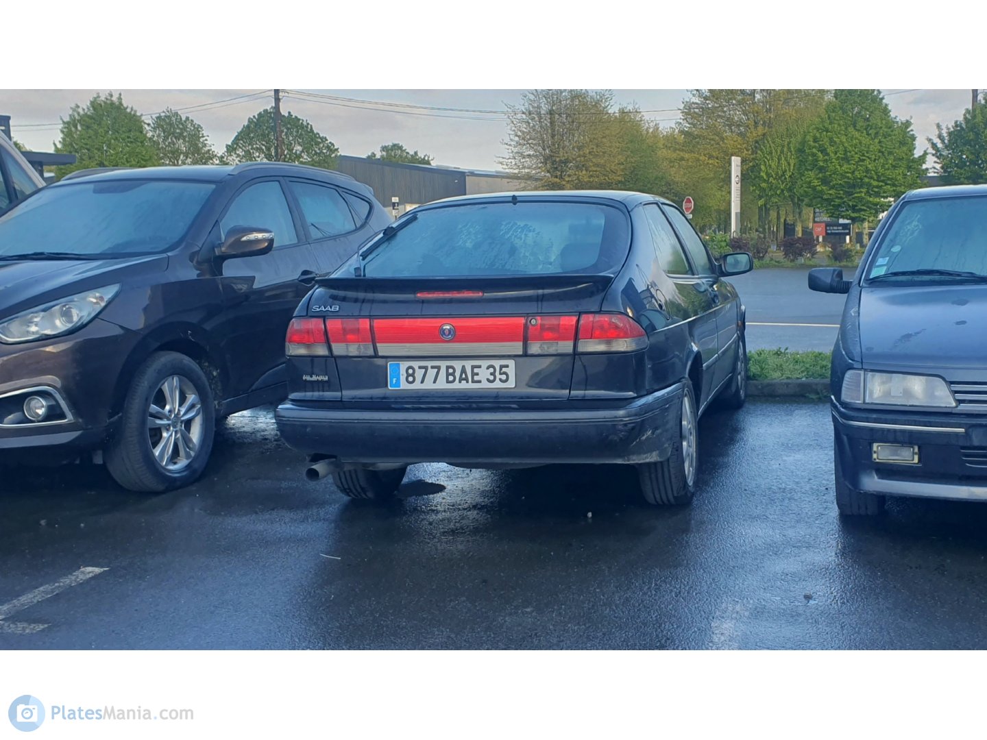 877 BAE 35, SAAB 900 2nd gen 3-door Hatch (YS3D), 1993–1998