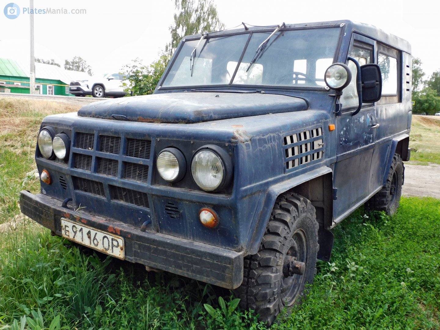 е 9116 ОР, Home-made vehicle 