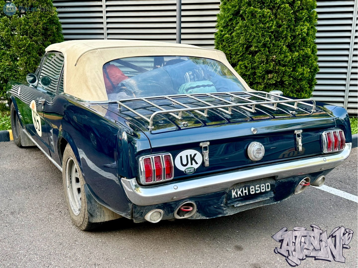 KKH858D, Ford Mustang 1st gen 2-door Convertible (76), 1964–1970