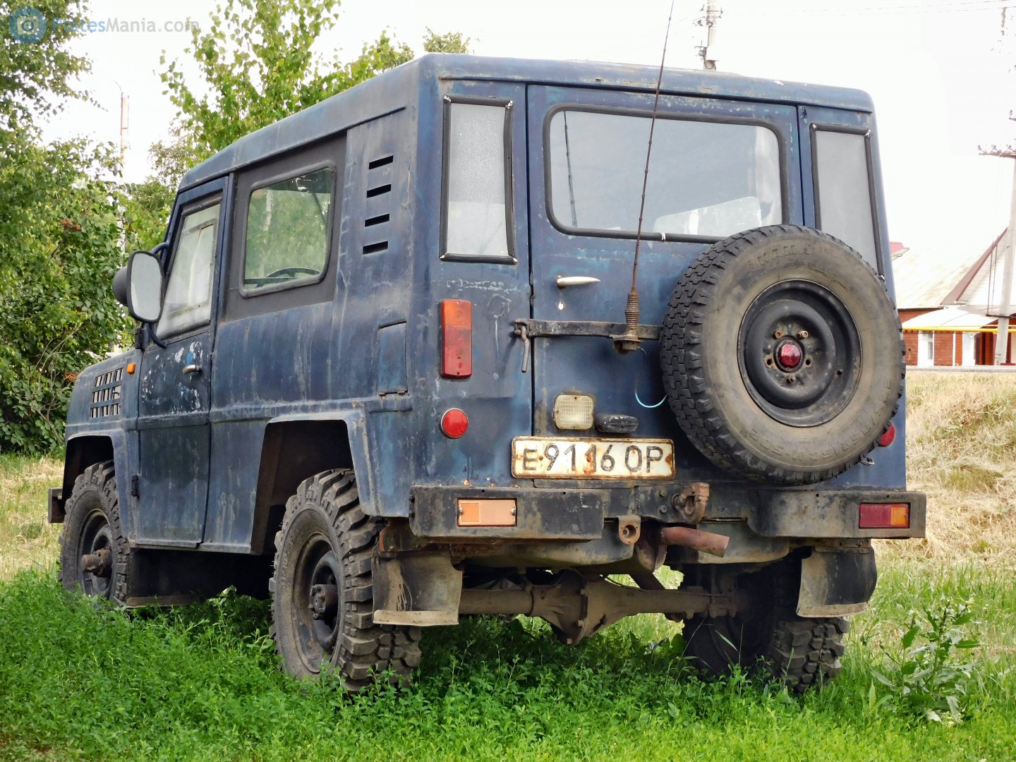 е 9116 ОР, Home-made vehicle 