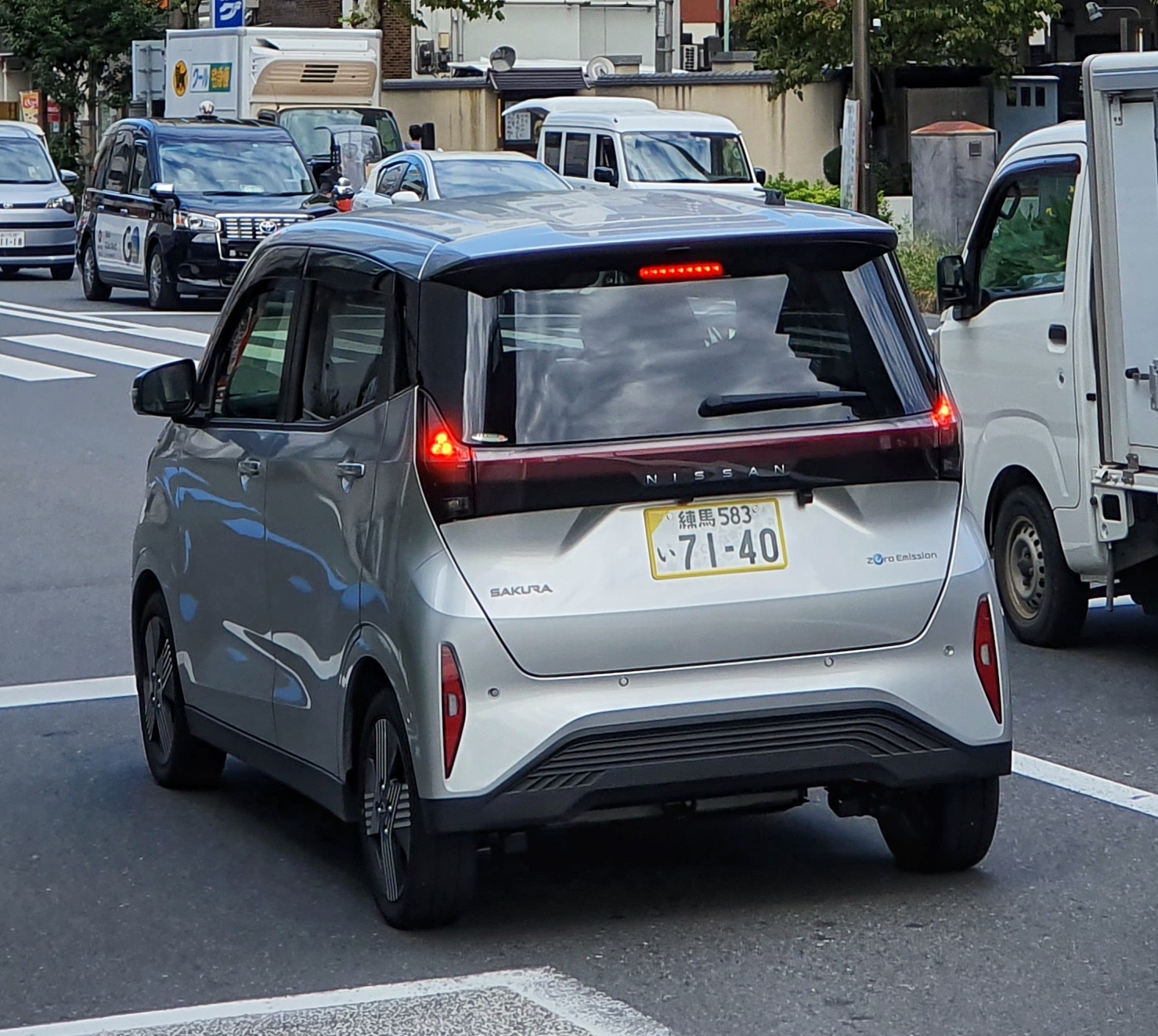 練馬 583 い 7140, Nissan Sakura 1st gen (KE0/B6AW), 2022–