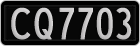 License plate of New Zealand, AB1(234)