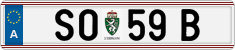 License plate of Austria, Regular plates