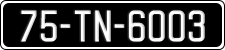 License plate of Ireland, Regular plates