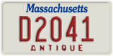 Massachusetts, Antique