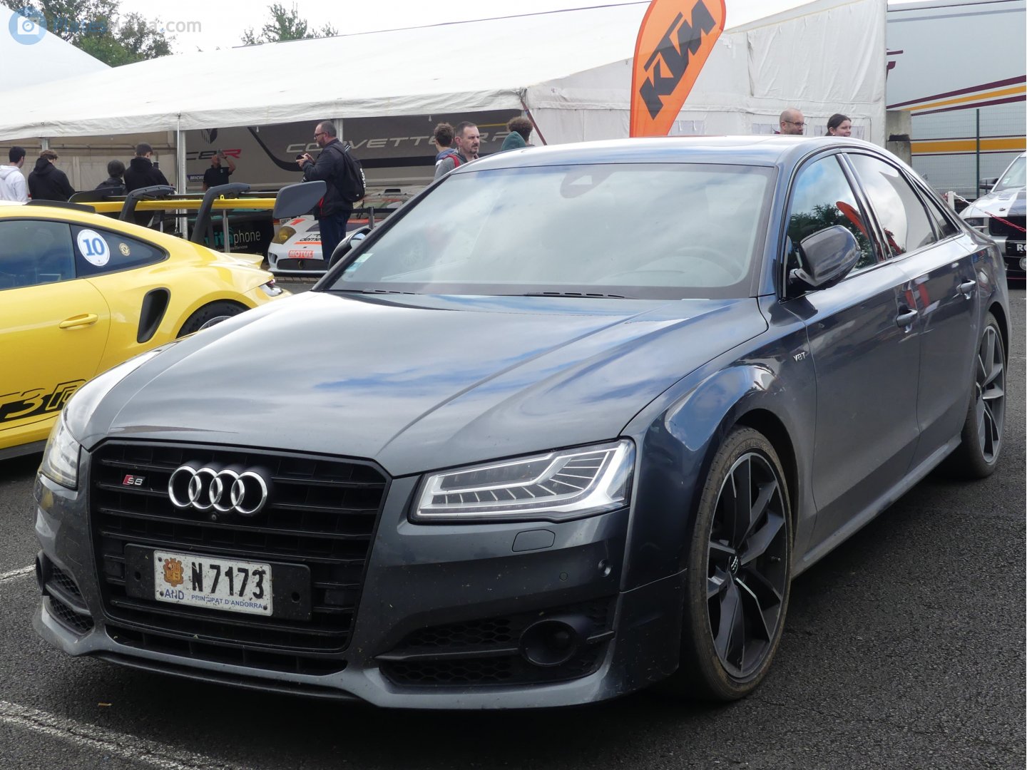 N 7173, Audi S8 3rd gen (D4/4H), facelift, 2013–2017