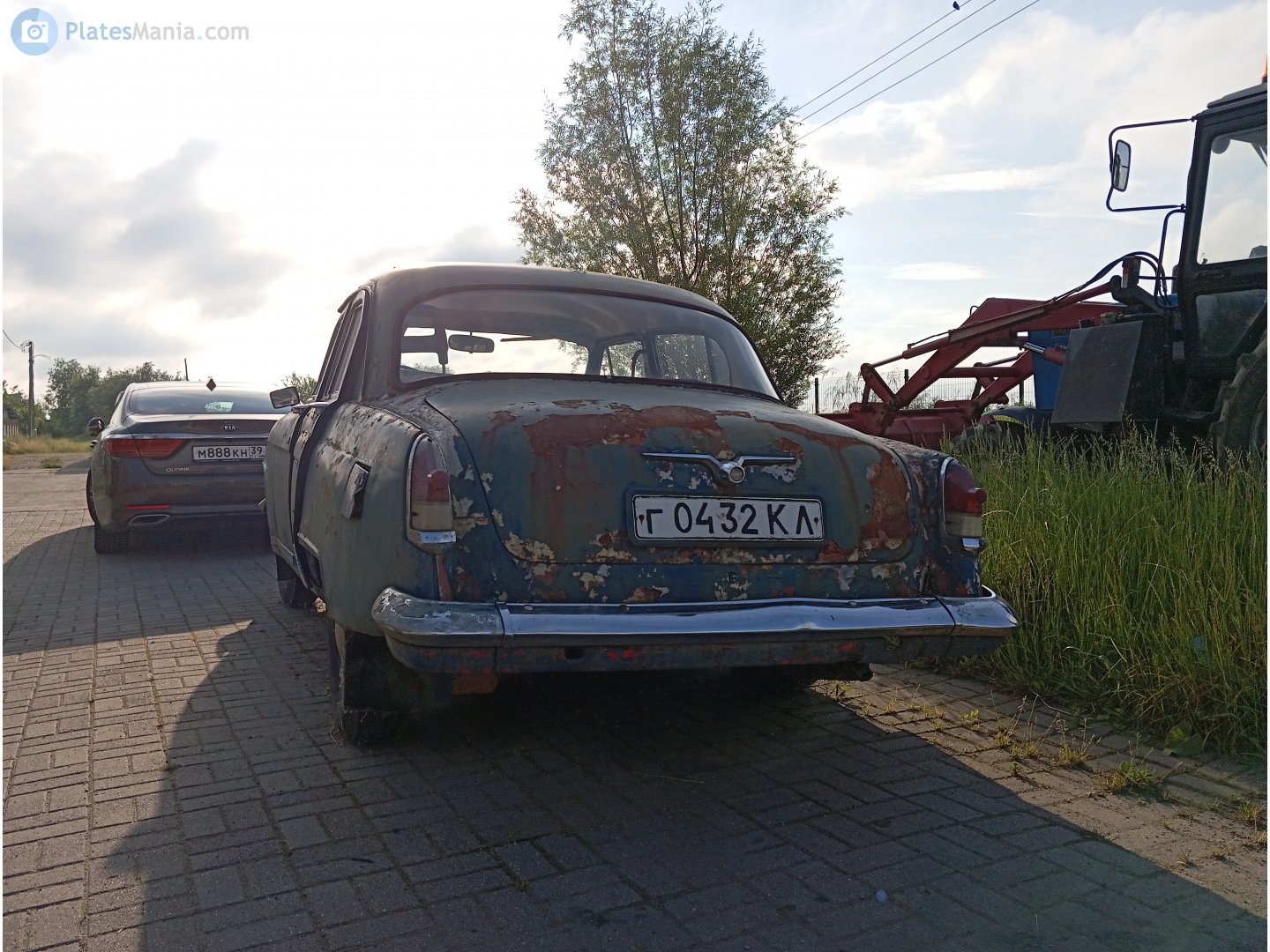 г 0432 КЛ, GAZ 21 Волга 3rd series, 1962­–1970