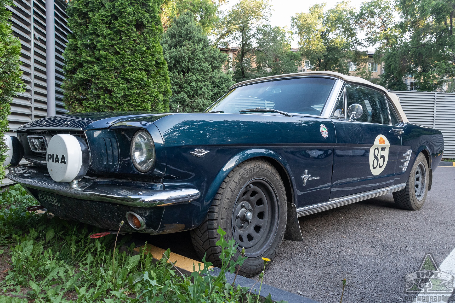 KKH858D, Ford Mustang 1st gen 2-door Convertible (76), 1964–1970