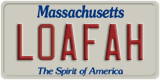 Massachusetts, Vanity Plates