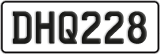 License plate of New Zealand, ABC1(23)