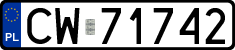 License plates of Poland, Regular car plates
