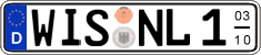 German license plate, Seasonal plates