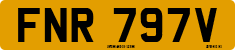 License plate of the United Kingdom, 1963 year system