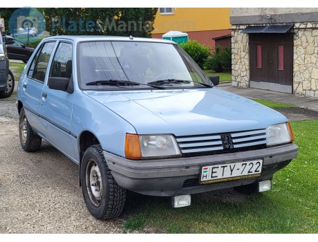 ETY-722, Peugeot 205