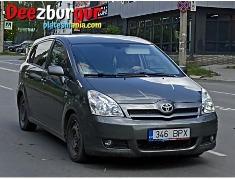 346 BPX, Toyota Corolla Verso