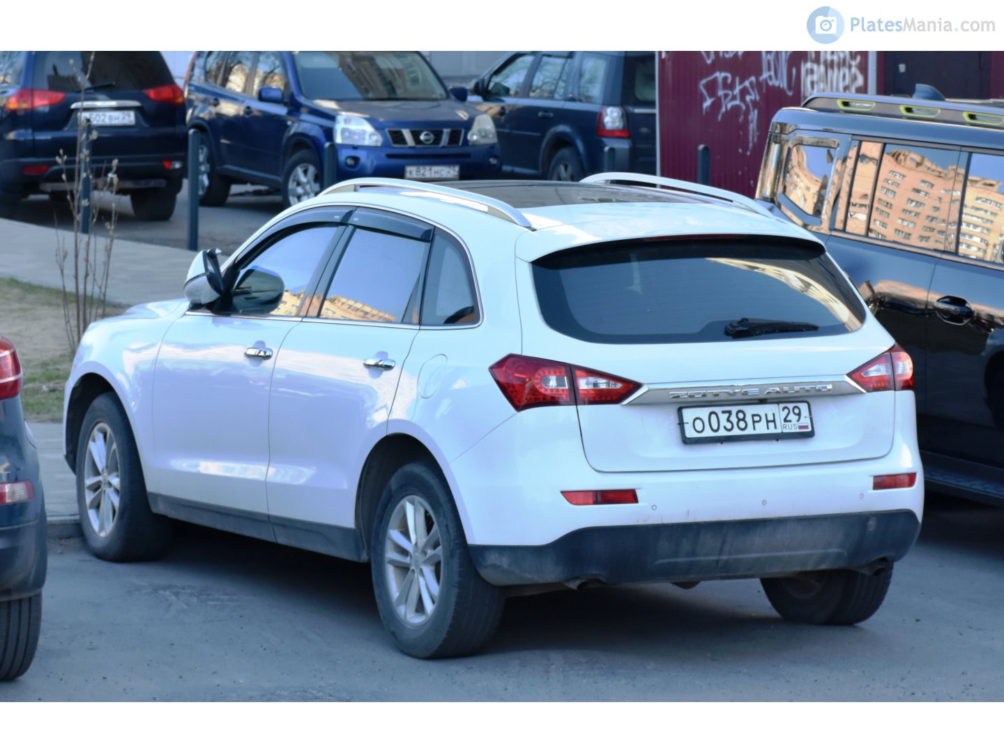 о 038 рн 29, Zotye T600 