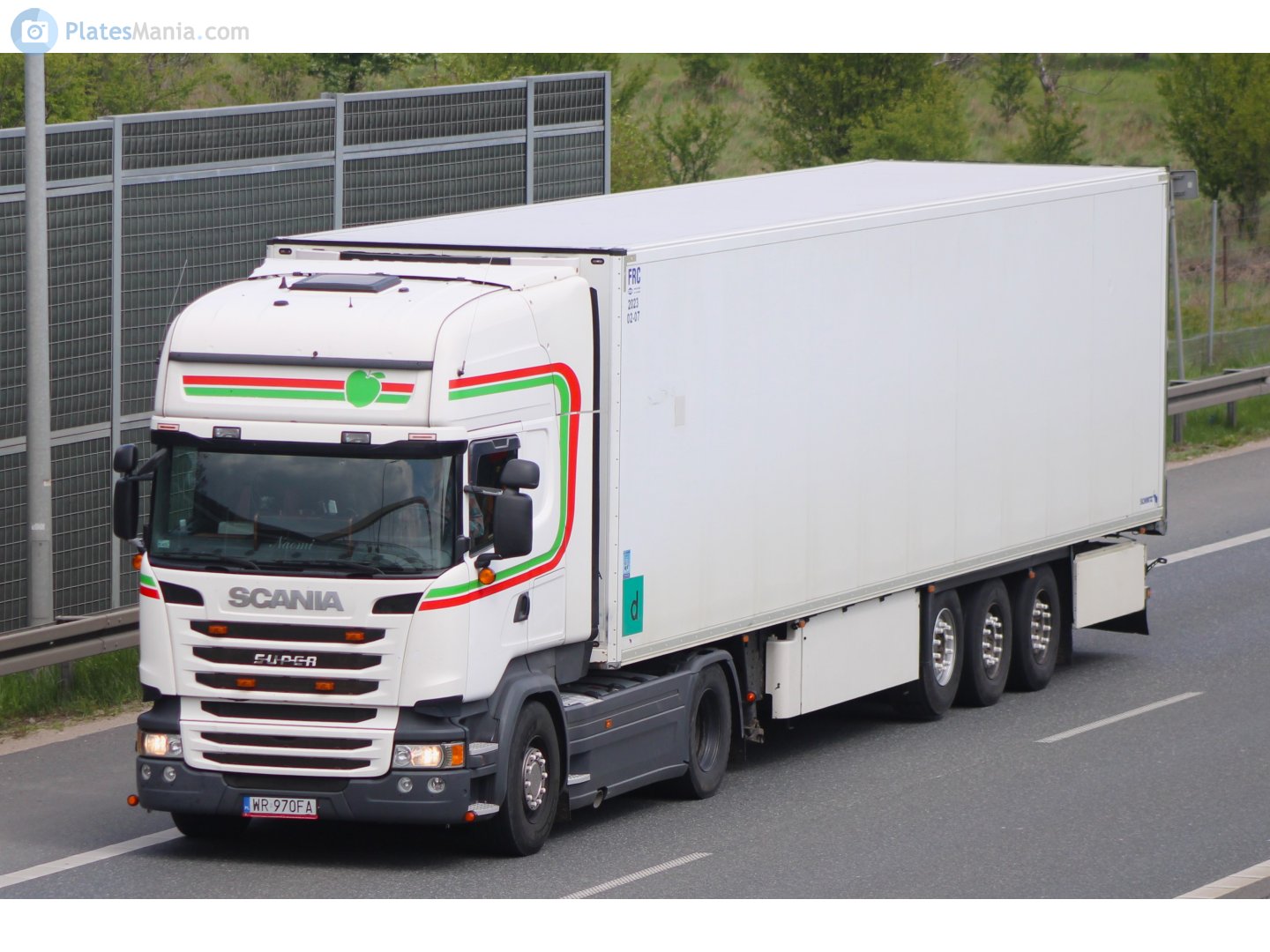 WR 970FA, Scania R-Series 1st gen, 2004­–2017