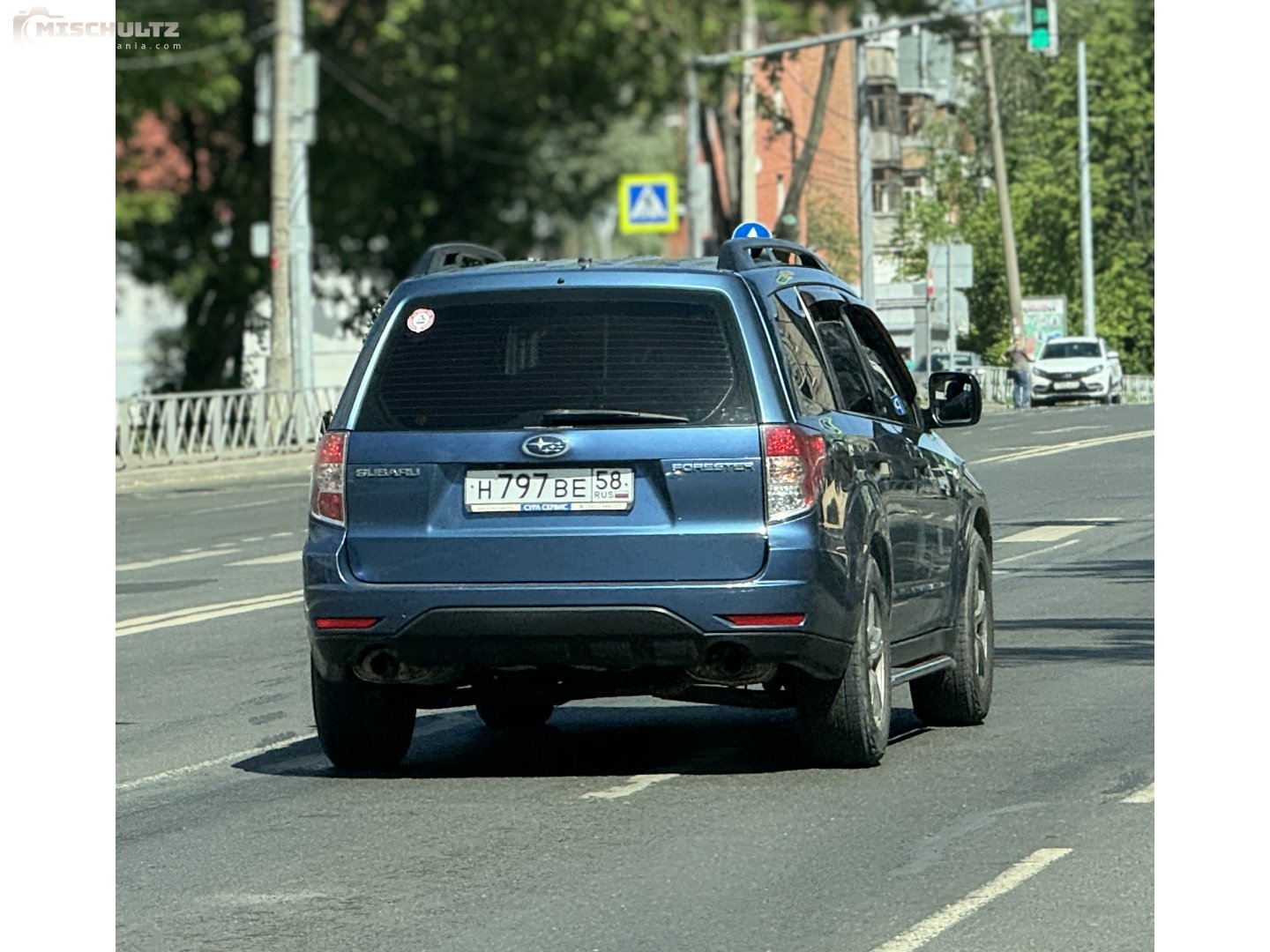 н 797 ве 58, Subaru Forester 3rd gen (SH), 2008­–2013