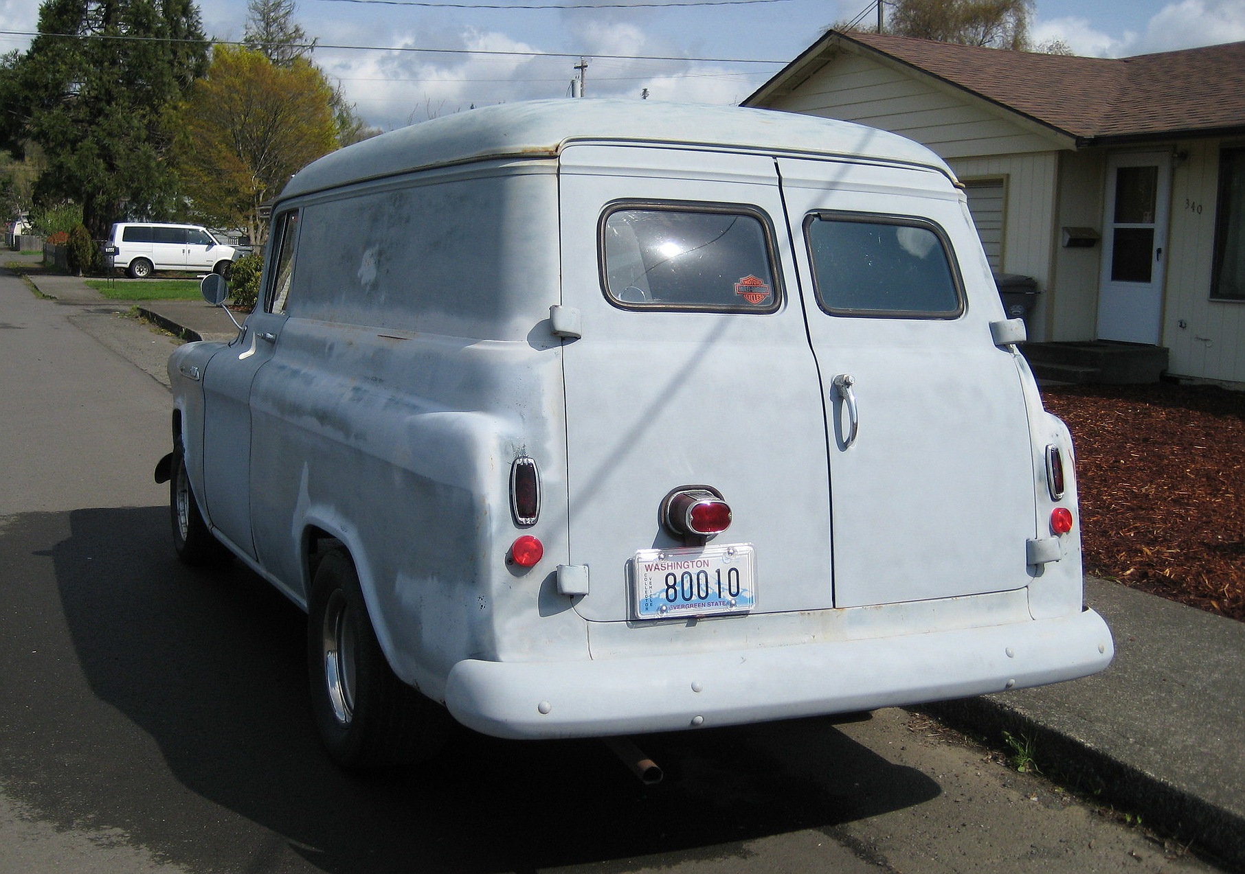 80010, Chevrolet Task Force Light-Duty 3000 Panel Van (A-body), 1955–1957
