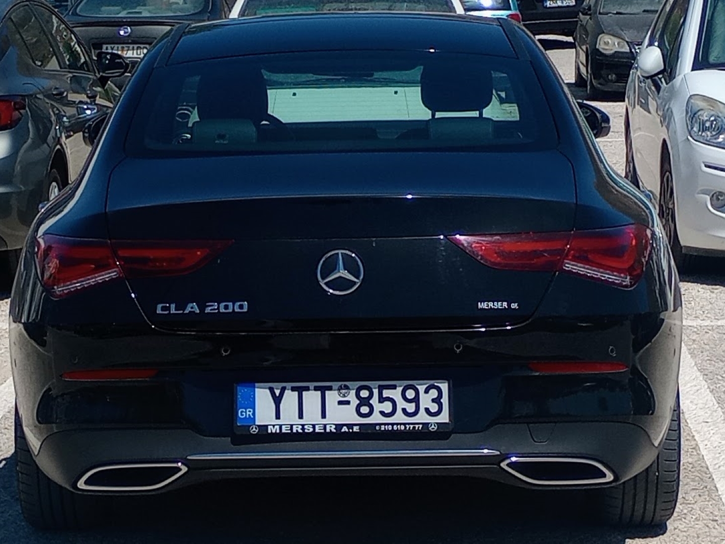 YTT-8593, Mercedes-Benz CLA-Klasse 2nd gen 4-door Coupé (C118), 2019–