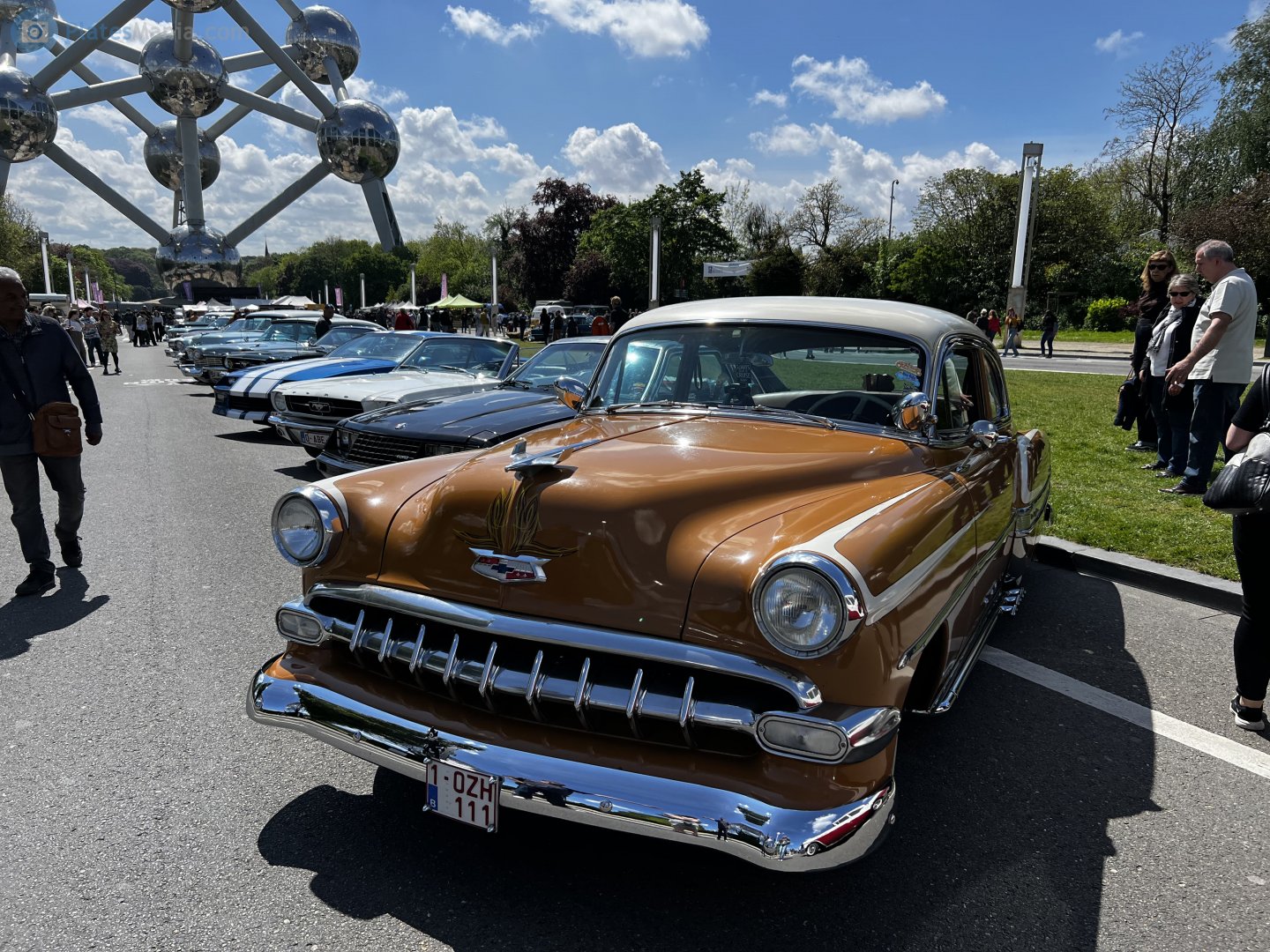 1-OZH-111, Chevrolet Bel Air 1st gen 2-door Sedan (2402; A-body), 1952–1954