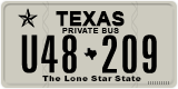 Texas, Private Bus (U12-345)