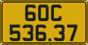 License plate of Vietnam, Commercial vehicles