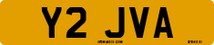 License plate of the United Kingdom, 1983 year system