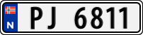 License plate of Norway, Trailers, motorcycles, special vehicles