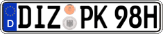 German license plate, Plates for oldtimers (type 