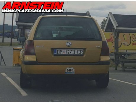 BM 673-CR, Volkswagen Golf