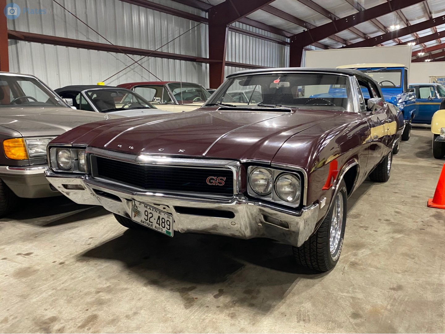 92-489, Buick GS 2nd gen 1968 400 Convertible (44667; A-body), 1967–1968