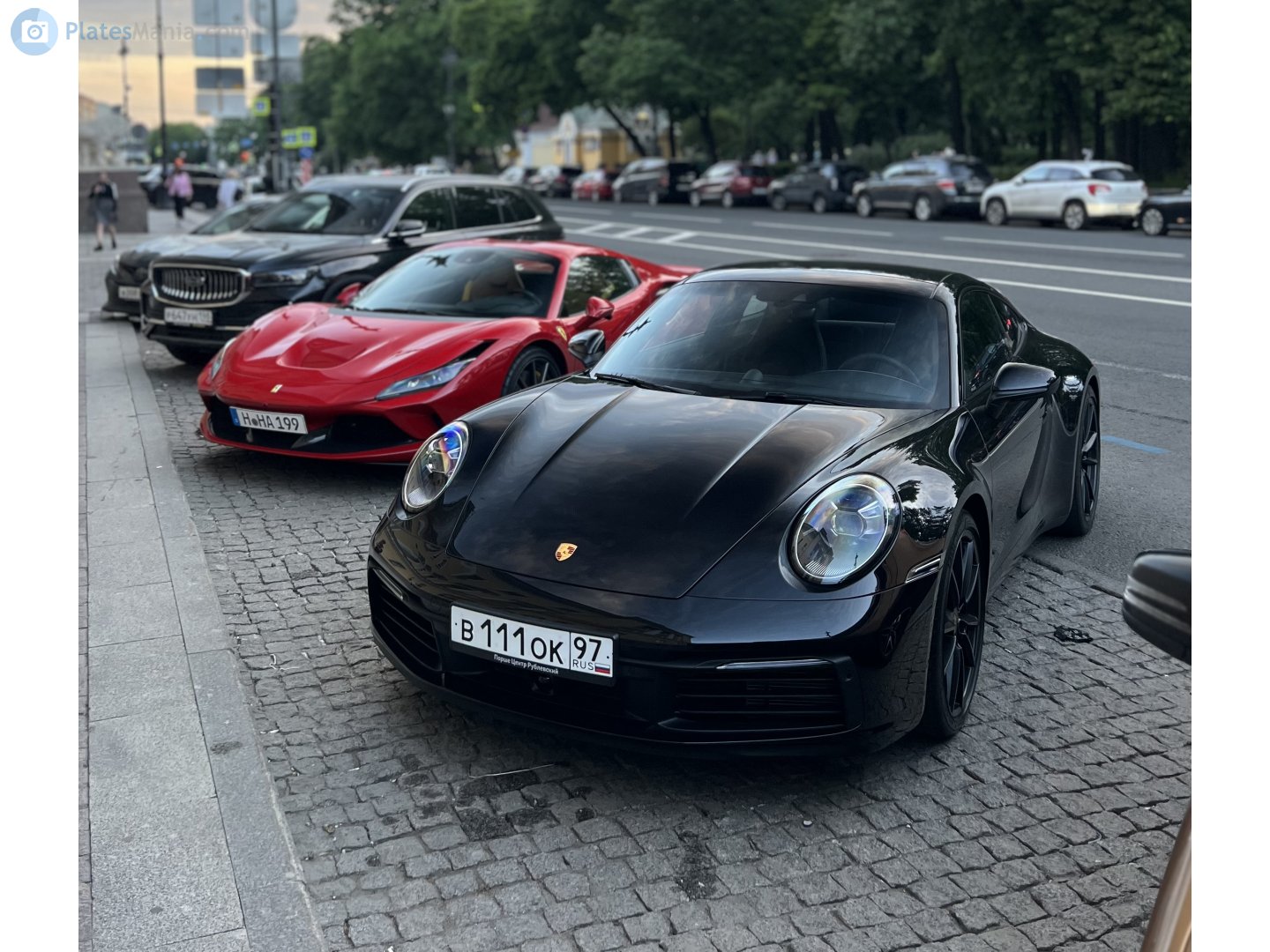в 111 ок 97, Porsche 911 8th gen Coupé (992.1), 2019–2025
