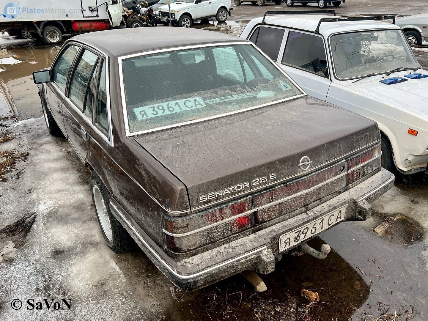 я 3961 СА, Opel Senator 1st gen (A2), facelift, 1982–1987