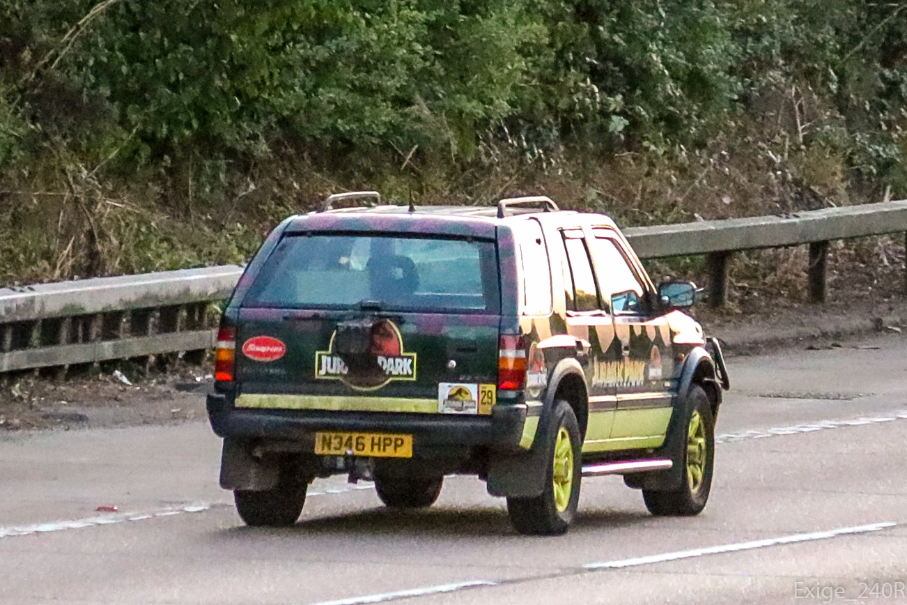 N346HPP, Vauxhall Frontera 1st gen 5-door SUV (U92), 1991–1998