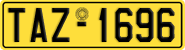 License plate of Greece, Taxi