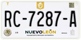 Nuevo León, Trucks (AA-0000-A)