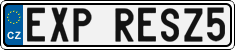 License plate of the Czech Republic, Vanity Plates